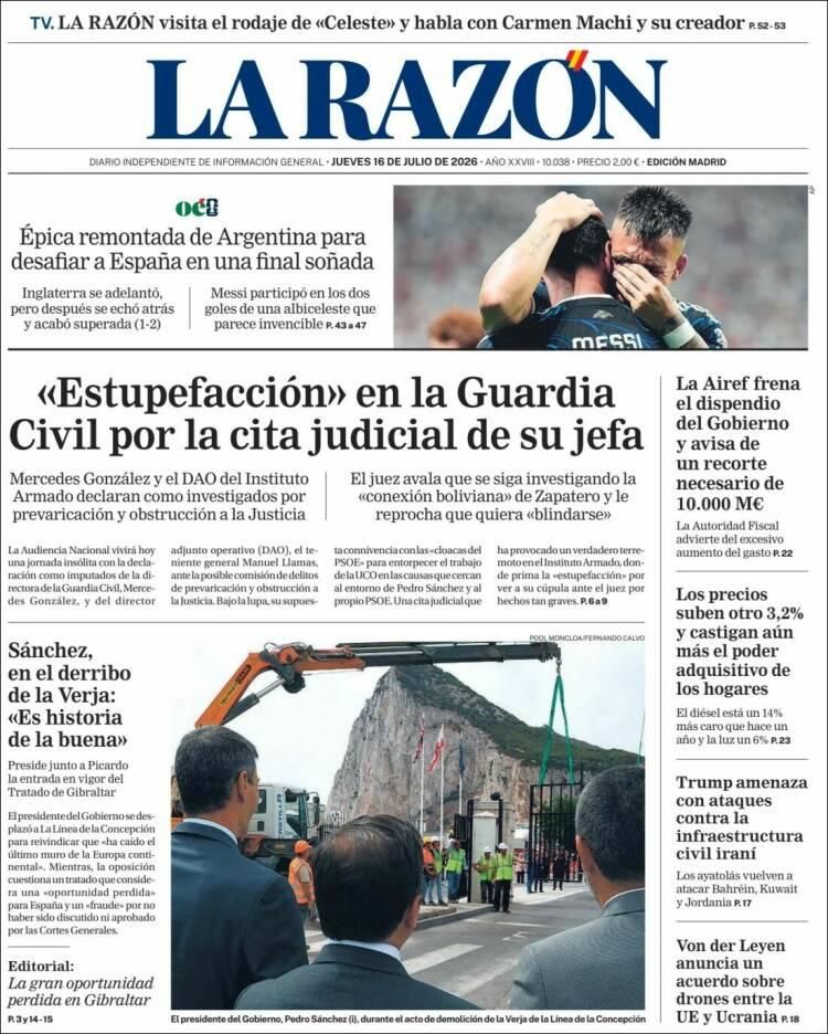 Hermosa mañana, ¿verdad? La Selección Argentina lo hizo otra vez: las tapas de los diarios se rinden ante la Scaloneta finalista