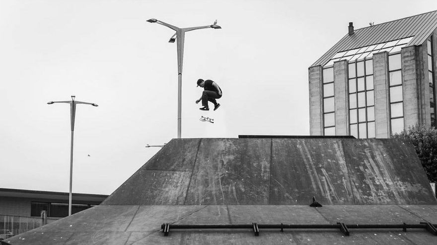 El talón roto de Jeffrey Luque: volver a ser 'skater' con 42 años