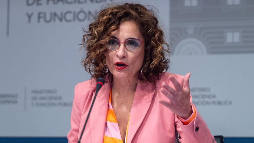 La ministra de Hacienda y Función Pública, María Jesús Montero, en una imagen de 31 de marzo.