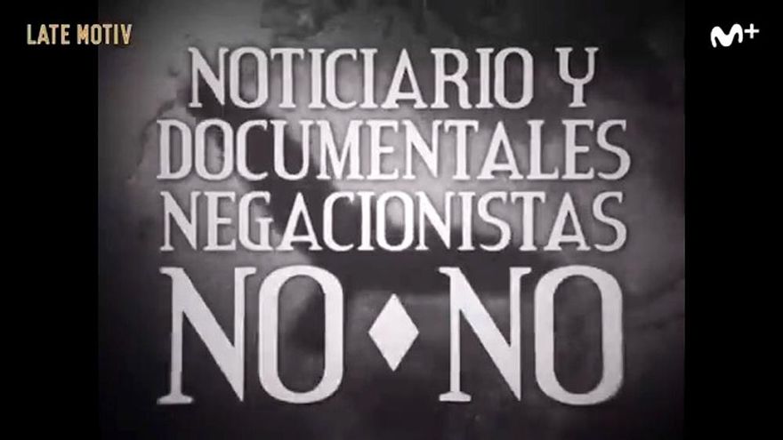 'Late Motiv' lanza el 'NO-NO', su parodia del 'NO-DO' para negacionistas: "El Barça no existe y Nacho Cano es reptiliano"