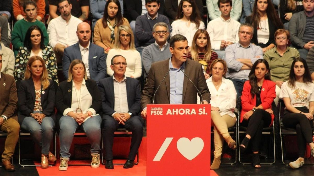 Sánchez afirma que su Gobierno "ha cumplido y cumplirá con Cantabria"