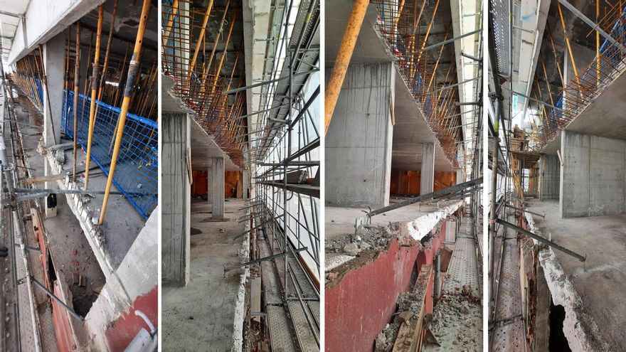 Denuncian la "demolición encubierta" de las fachadas del Bellas Artes de Donostia, el cine más antiguo de España