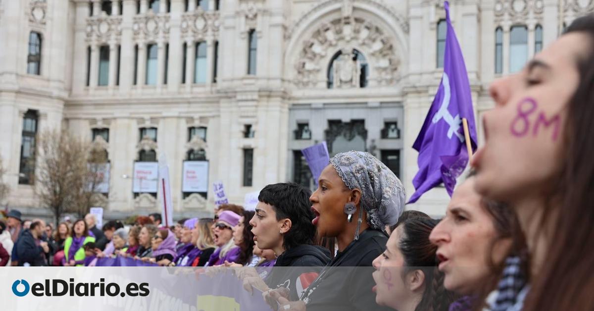 El movimiento feminista sale a la calle contra la guerra y el auge de la ultraderecha: "Frente al fascismo, feminismo organizado"