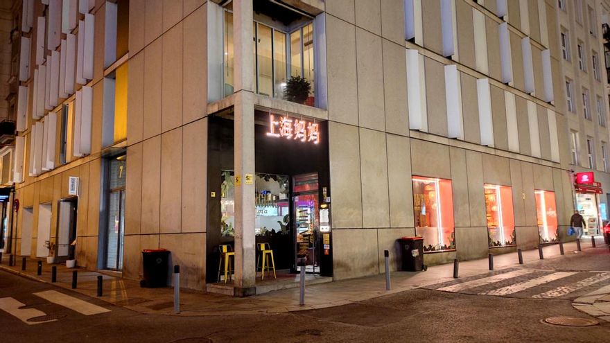 Shangái mama, restaurante chino en la esquina de Pedro Zerolo con Clavel