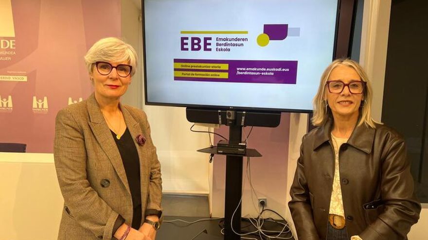 What impact does the "terror sexual" in the media? Emakunde school teaches without being macho