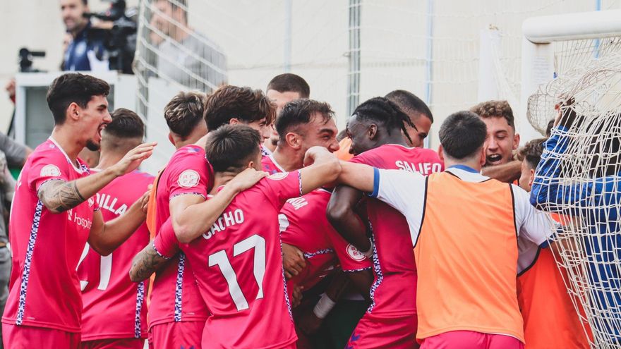 El Tenerife B vence por primera vez a domicilio