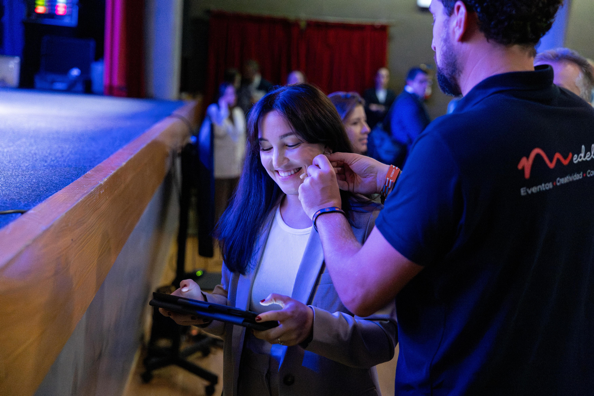La periodista Célia Cerezo, en el II Foro Municipalista Corredor Mediterráneo.