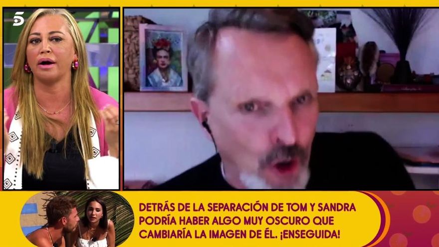 Belén Esteban se enciende contra Miguel Bosé por su negacionismo: "Me pongo enferma"