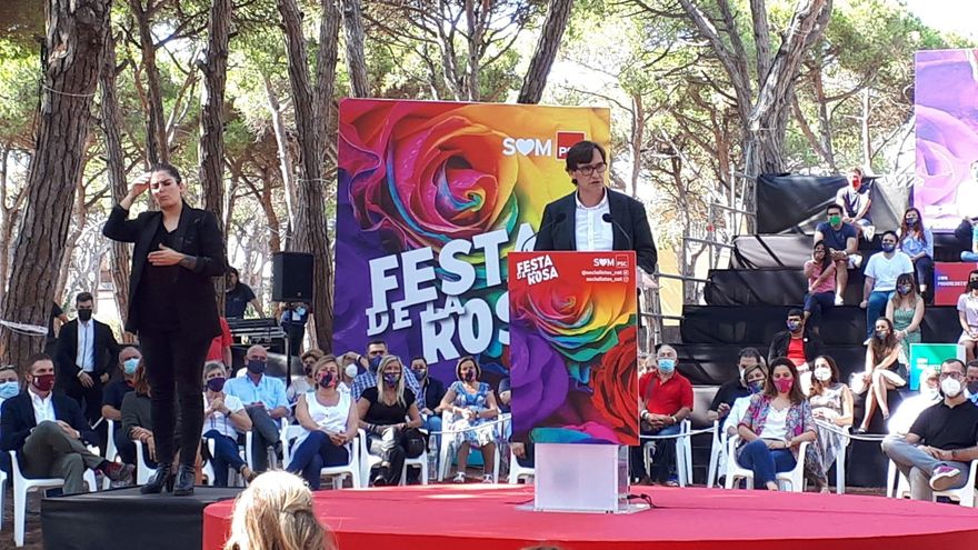 Salvador Illa avisa a Puigdemont de que no hay alternativa al dialogo y 