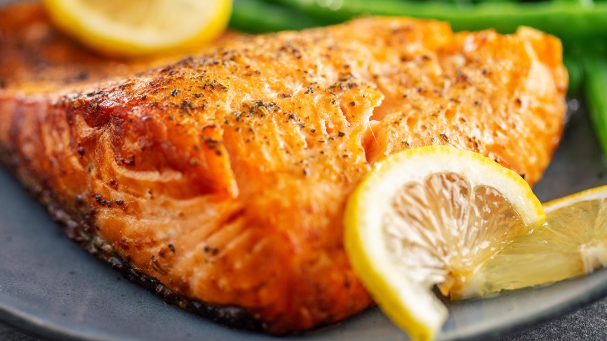 Salmón a la naranja