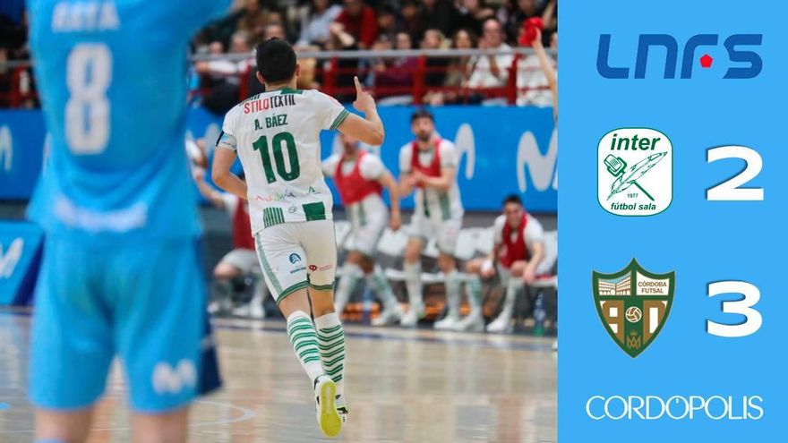 El Córdoba Patrimonio vence al Movistar Inter y aumenta su ambición en Primera División