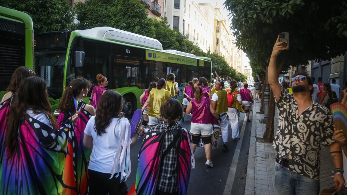 Marcha del Orgullo convocada por la Plataforma Córdoba por la Diversidad