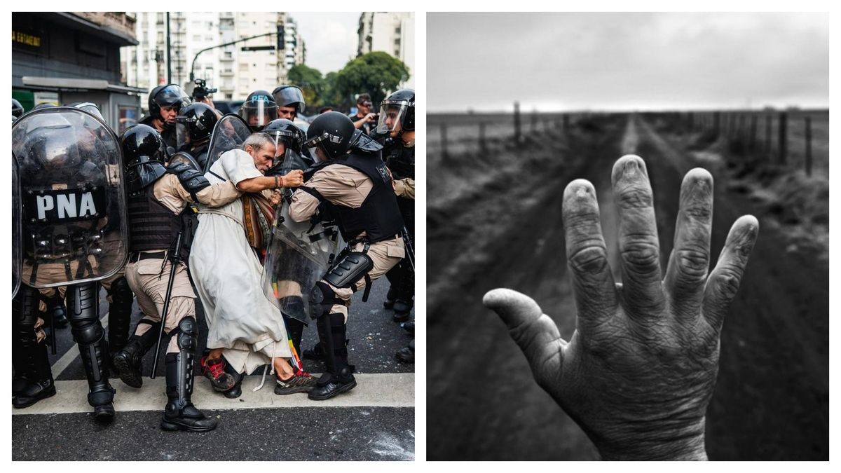 Los trabajos de los fotógrafos Tadeo Bourbon (retrató las protestas semanales de jubilados frente al Congreso) y Pablo E. Piovano (refleja los efectos del uso de agrotóxicos) fueron premiados por el World Press Photo.