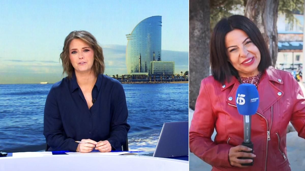 María Casado sorprende a una reportera de Telecinco en pleno directo: "No sé si te han felicitado el cumpleaños"