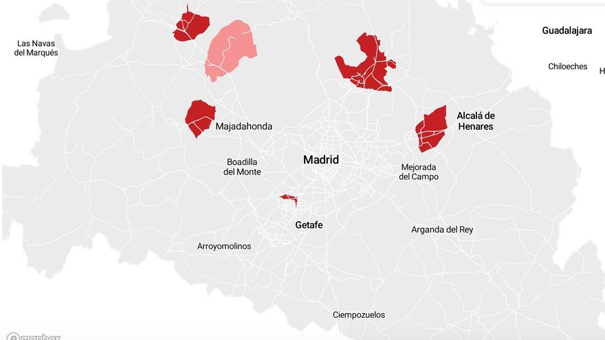 Mapa Madrid zbs
