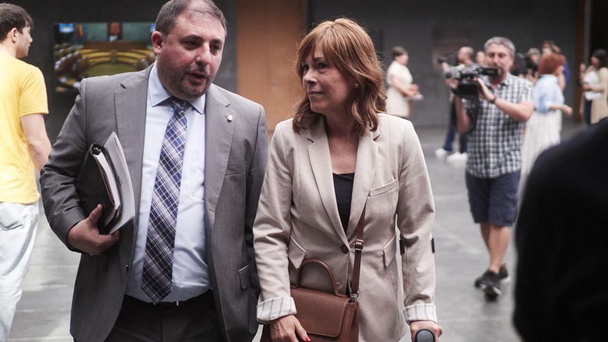 El PNV considera que Uxue Barkos volvería a ser una "muy buena" candidata en Navarra en 2027