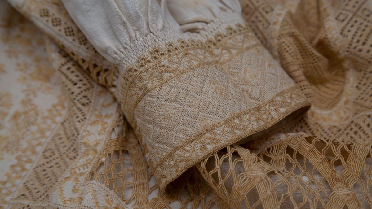 Los bordados típicos de Lagartera.