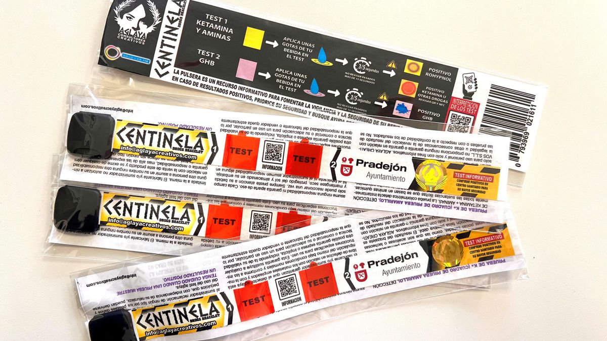 Pulseras centinela que se distribuirán en Pradejón