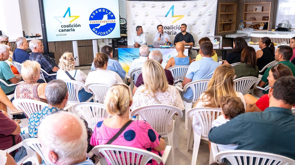 Congreso local de Coalición Canaria La Oliva, celebrado este sábado