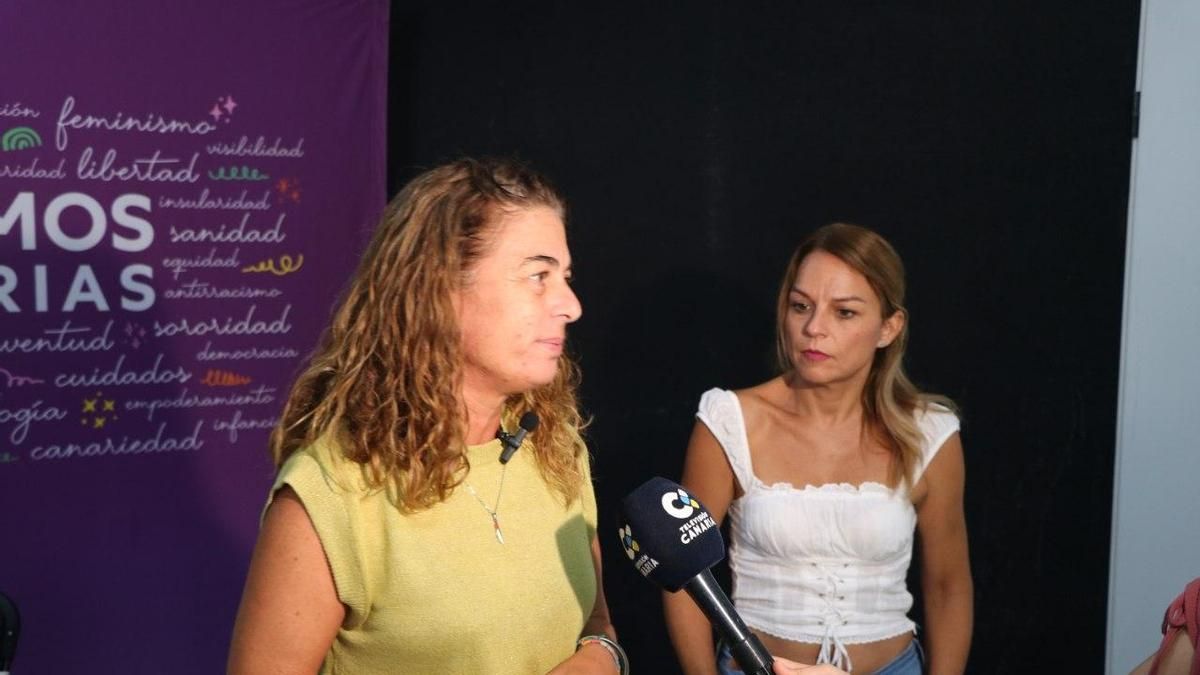 Noemí Santana, al Ayuntamiento de Las Palmas: las candidaturas de Podemos para 2027, abiertas a acuerdos de confluencias