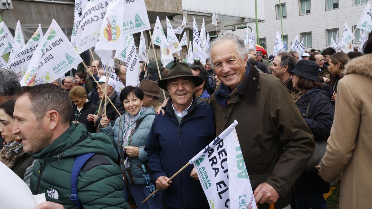 Protesta de Asaja, Coag y UPA por el acuerdo Mercosur