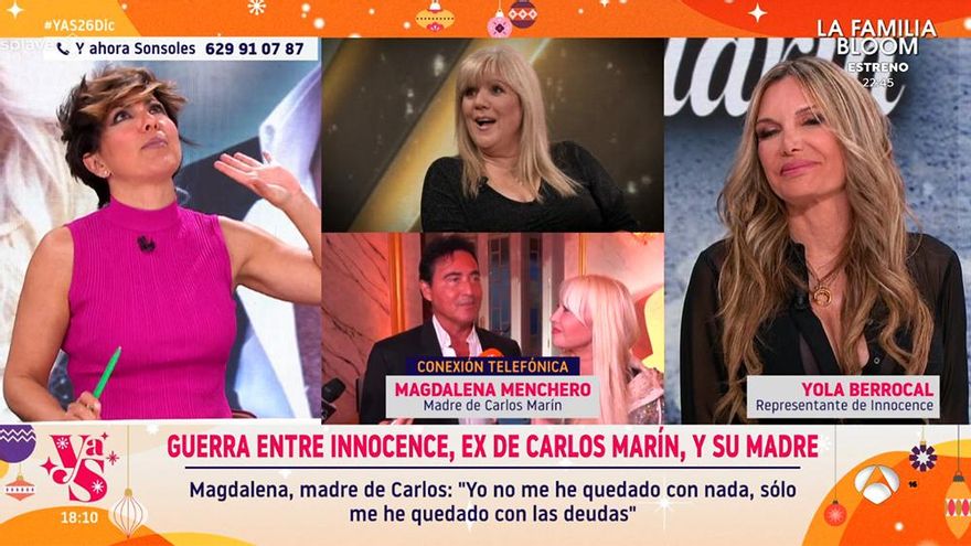 Sonsoles Ónega perdió la paciencia con una invitada que no paraba de hablar y criticar: "Vamos a bajar su micrófono"