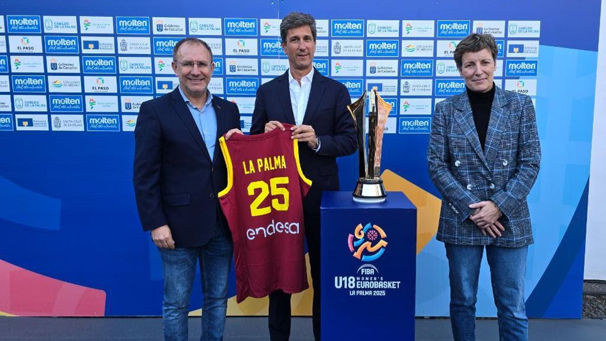 Presentación del EuroBasket U18 Femenino de La Palma.