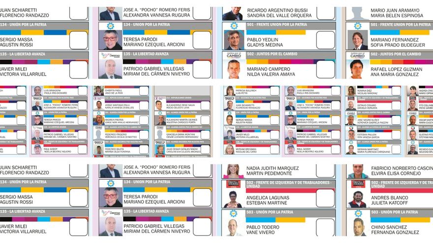 Argentinos en el exterior: una a una, todas las boletas de los 24 distritos para que voten en las elecciones presidenciales