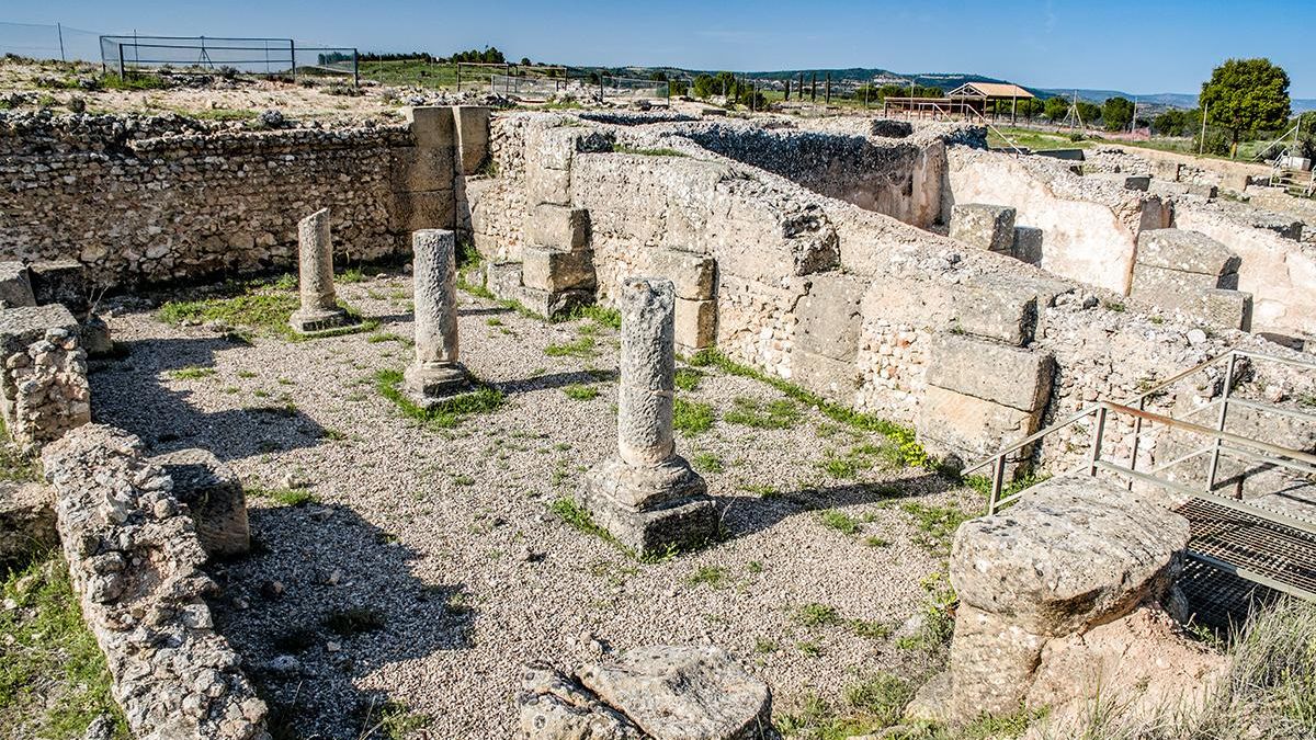Termas del yacimiento de Ercárvica