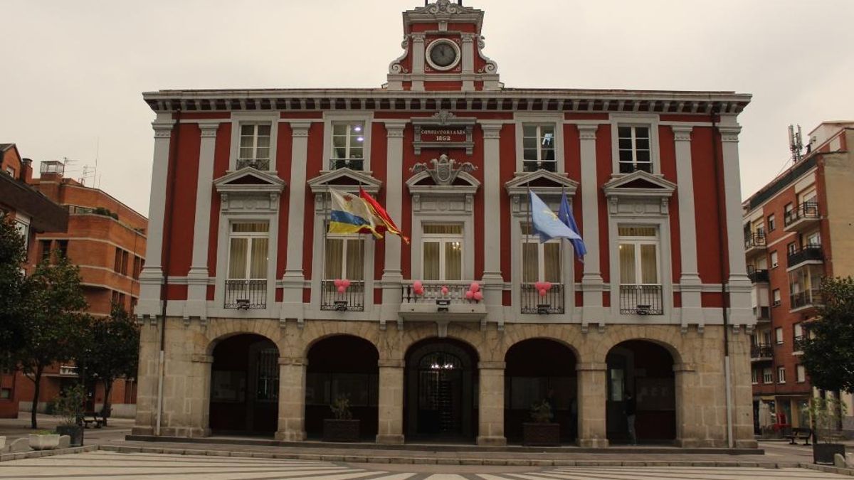 La Casa Consistorial de Mieres.
