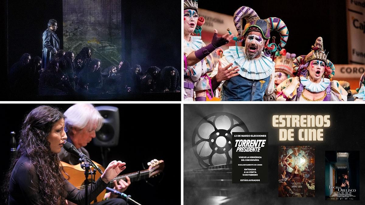 De las comparsas de Bienvenido y El Chapa a la ópera ‘Macbeth’: así viene el finde cultural en Córdoba