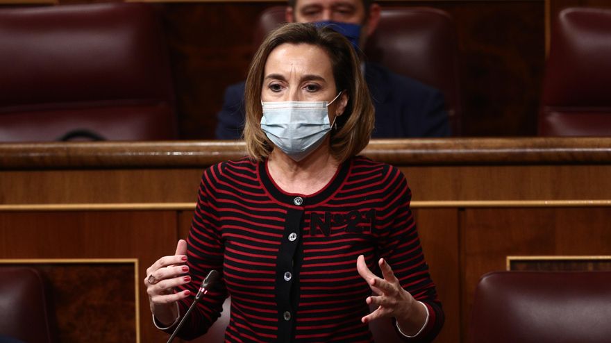La portavoz del PP en el Congreso, Cuca Gamarra.