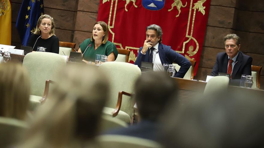 La presidenta del Parlamento canario defiende el REF como "activador" de la economía insular
