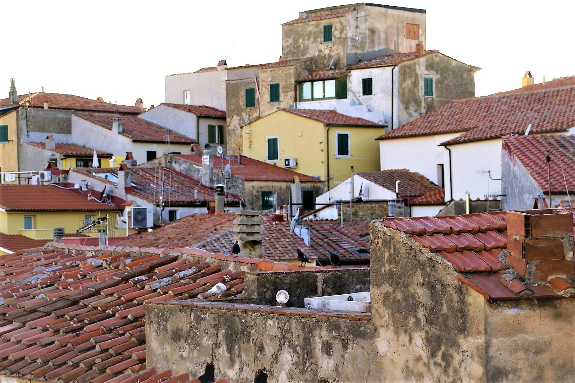 Tejados en Capoliveri.