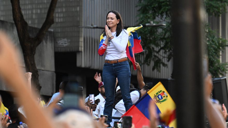 María Corina Machado's party affirms that she is free after denouncing her arrest in Venezuela