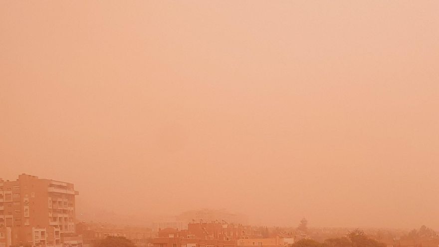 La borrasca 'Celia' dibuja paisajes "marcianos" en toda Andalucía
