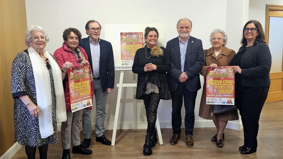 El Concierto de Navidad de la Sociedad Coral de Torrelavega contará con la participación del Coro Infantil y Juvenil
