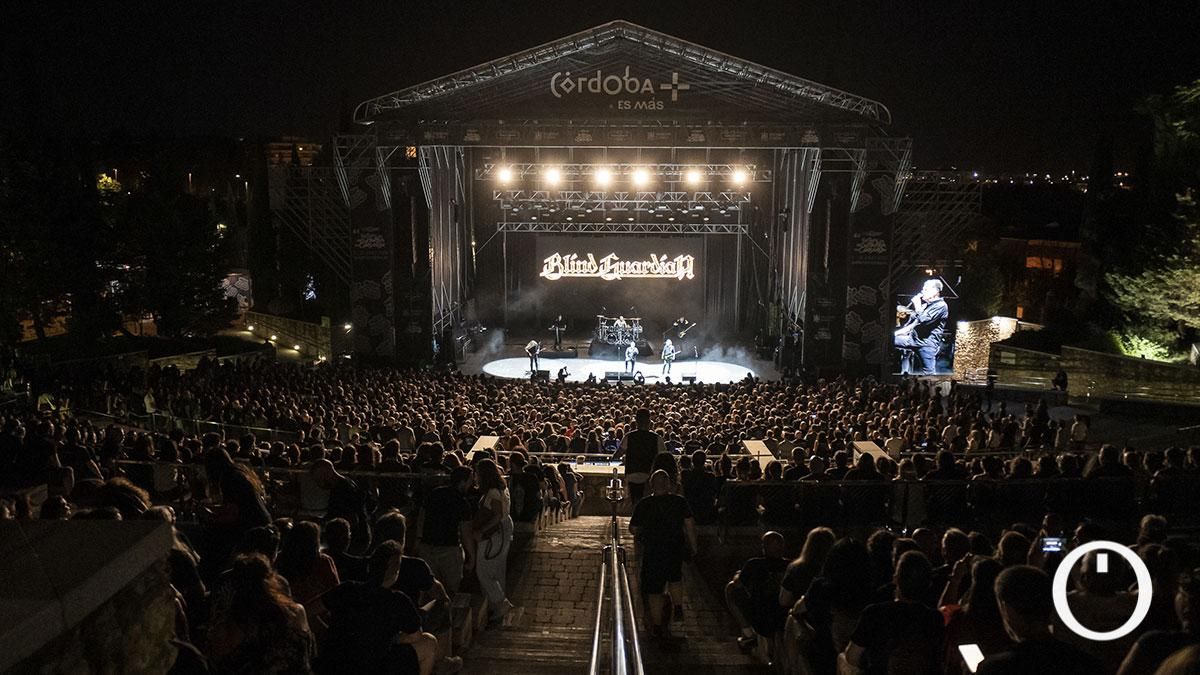El concierto de Blind Guardian en el Festival de la Guitarra, en imágenes