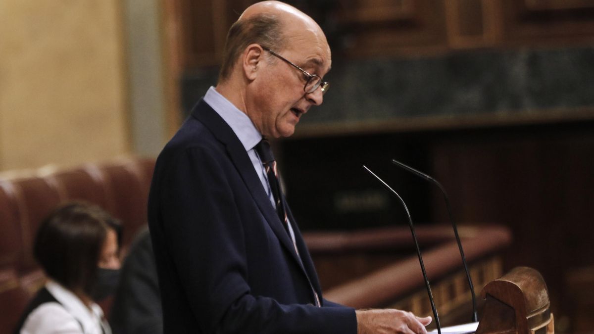 El diputado de EAJ-PNV Mikel Legarda, defensor de la propuesta de reforma de la Ley Mordaza