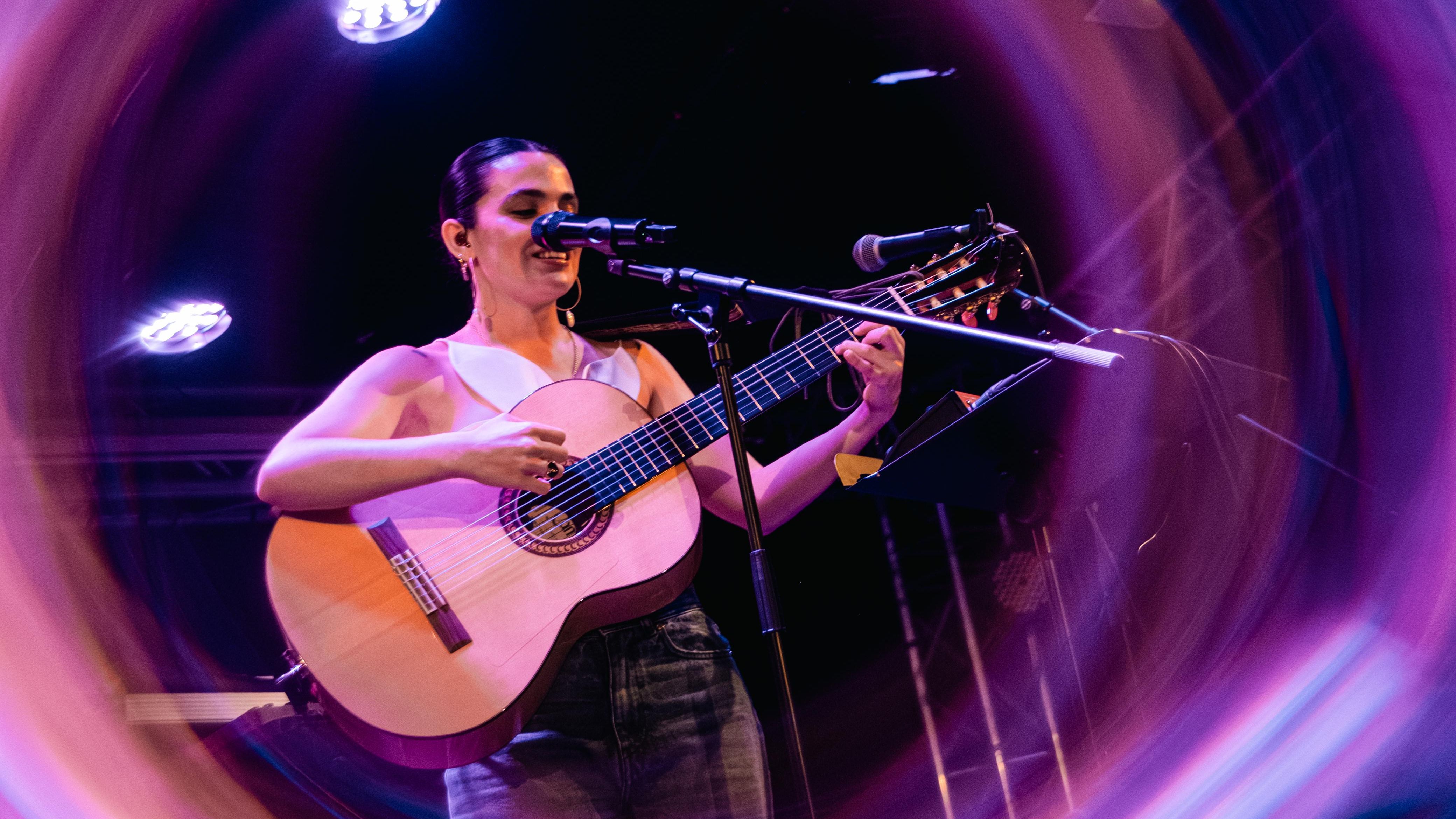 La Maria, en la I Festa pel Valencià d'elDiario.es.