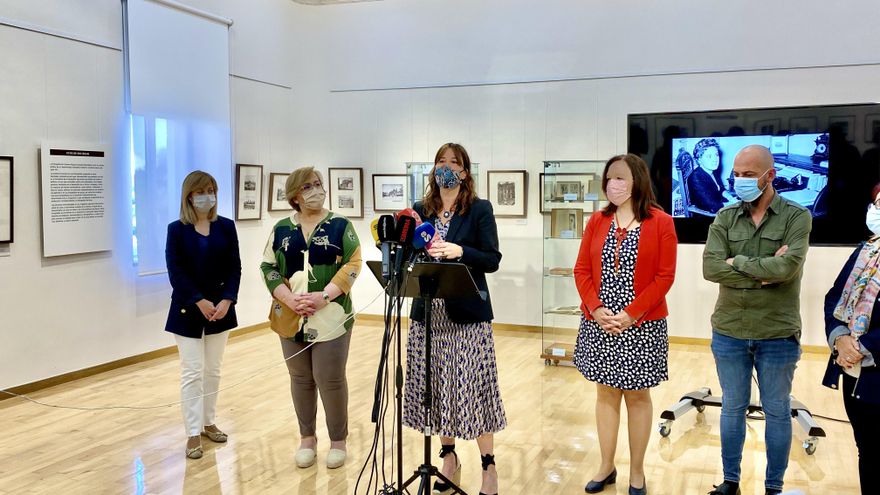 Acto en el que se ha anunciado el fallo del I Premio Periodístico 'Luisa Alberca Lorente'