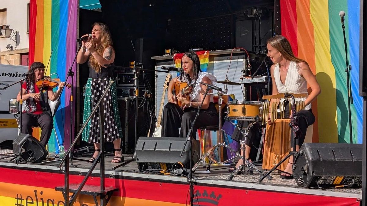Celebración del Orgullo en Soria.