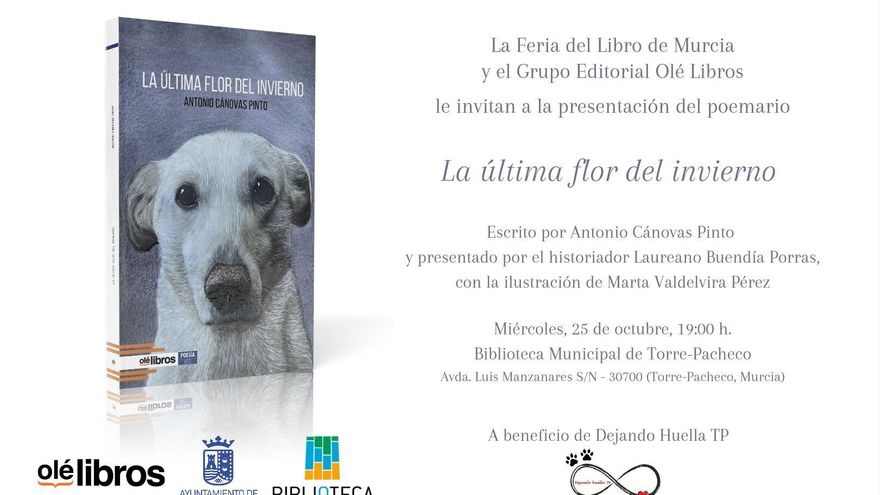 Portada de 'La última flor del invierno', de Antonio Cánovas Pinto