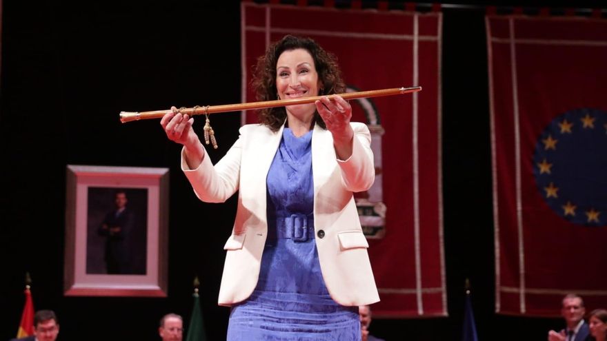 María del Mar Vázquez, primera alcaldesa electa de Almería con una apelación al orgullo: “Estamos en el mejor momento”