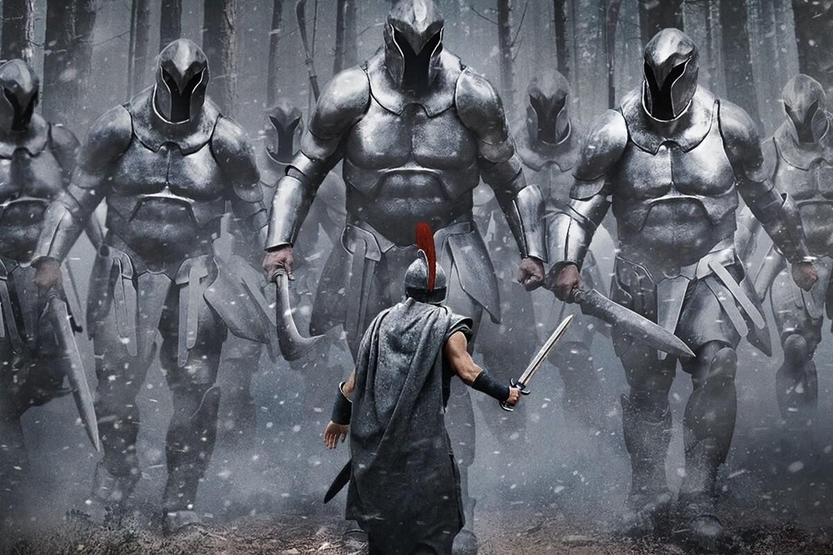 Los lestrigones parecen, literalmente, Cylons en 'La Odisea' de Nolan.