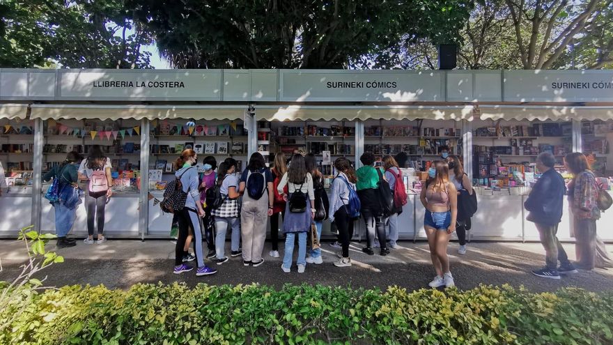 La Fira del Llibre 2021 en València.