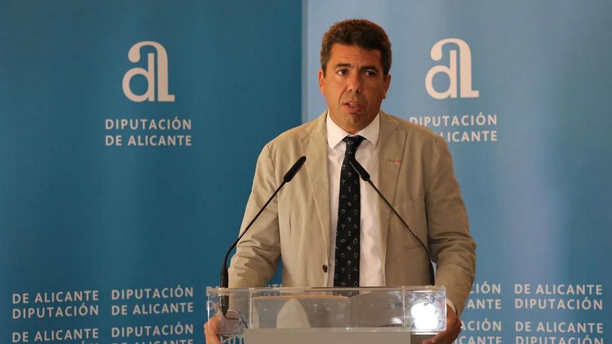 Anticorrupción investiga un contrato millonario que Mazón dio a un amigo empresario en la Diputación de Alicante