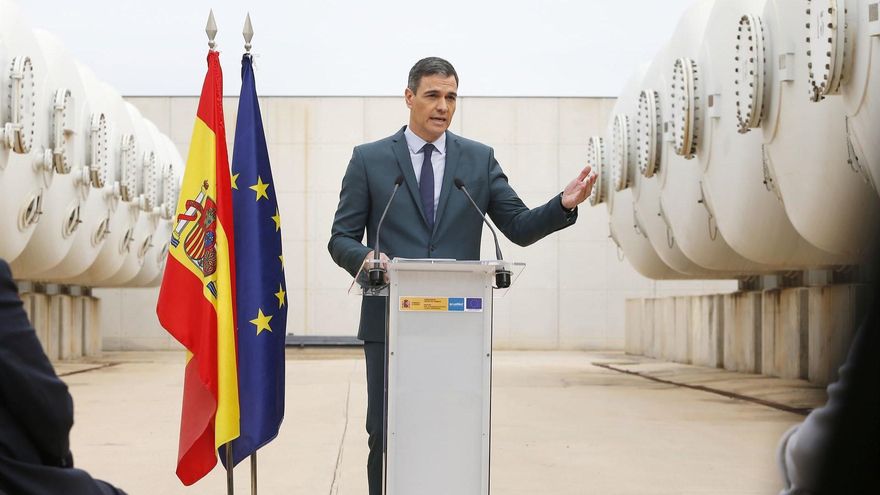 Pedro Sánchez anuncia que la desaladora de Torrevieja incrementará en un 50% su capacidad de producción