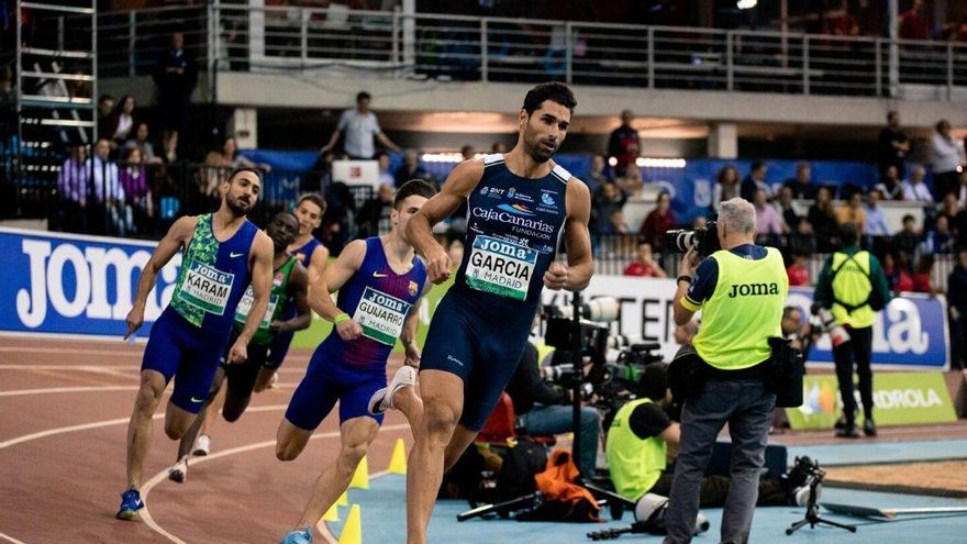 Samuel García, segunda mejor marca europea del año en 400 metros lisos