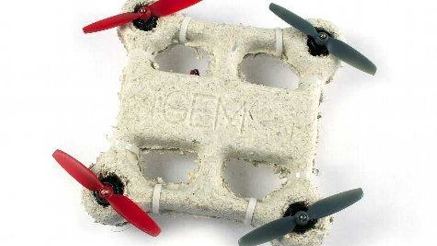 Primer drone biodegradable realizado con hongos